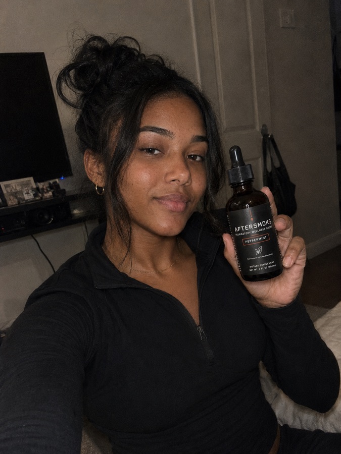 Real customer using AfterSmoke