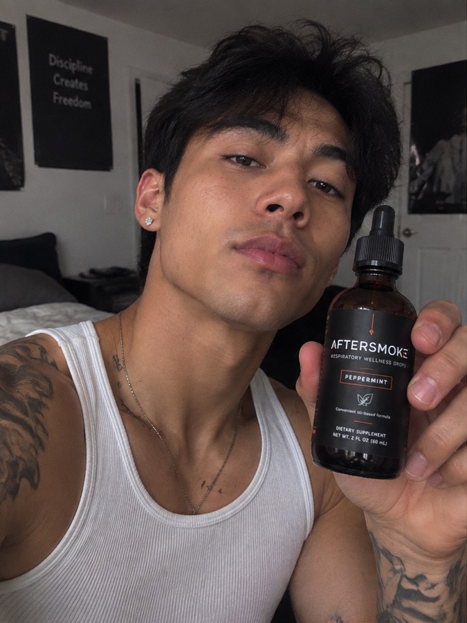 Real customer using AfterSmoke