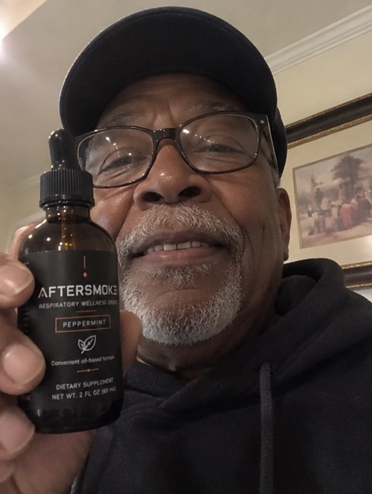 Real customer using AfterSmoke