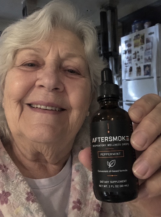 Real customer using AfterSmoke