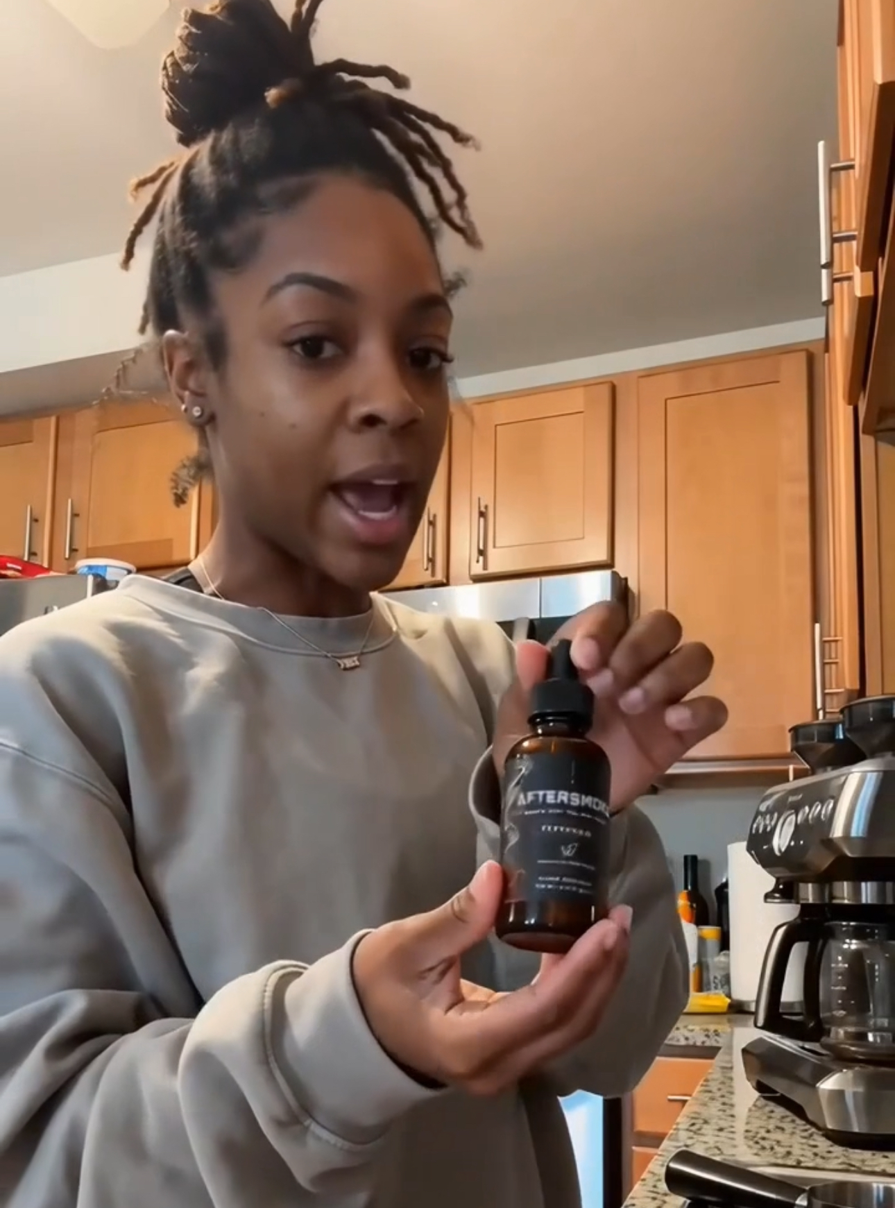 Real customer using AfterSmoke