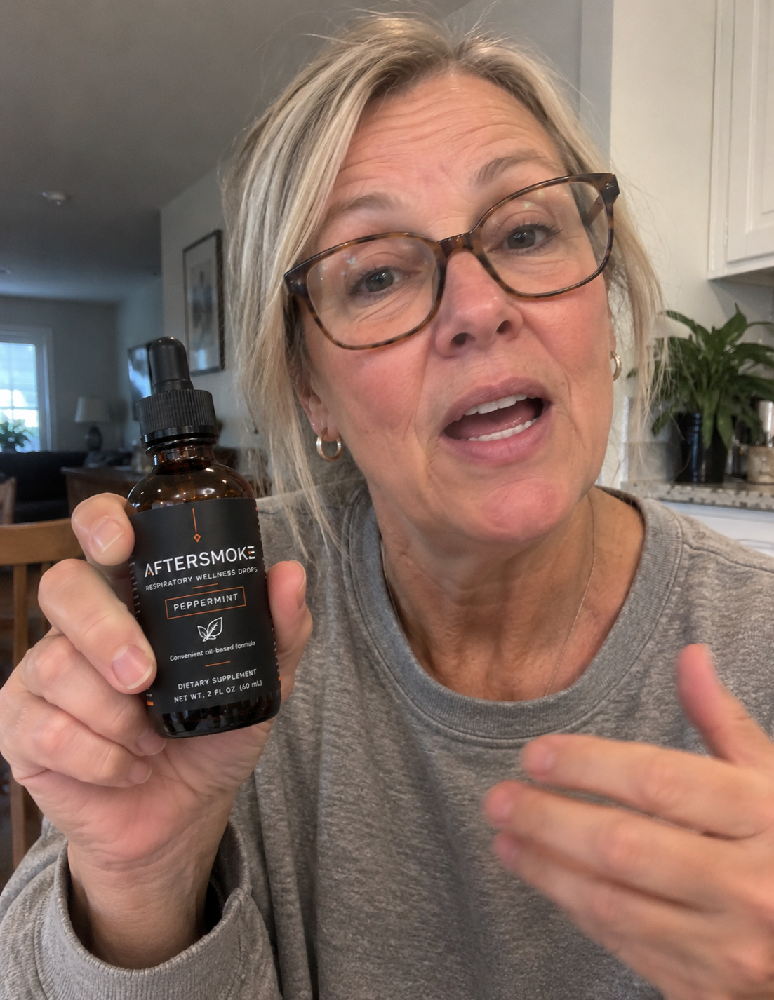 Real customer using AfterSmoke