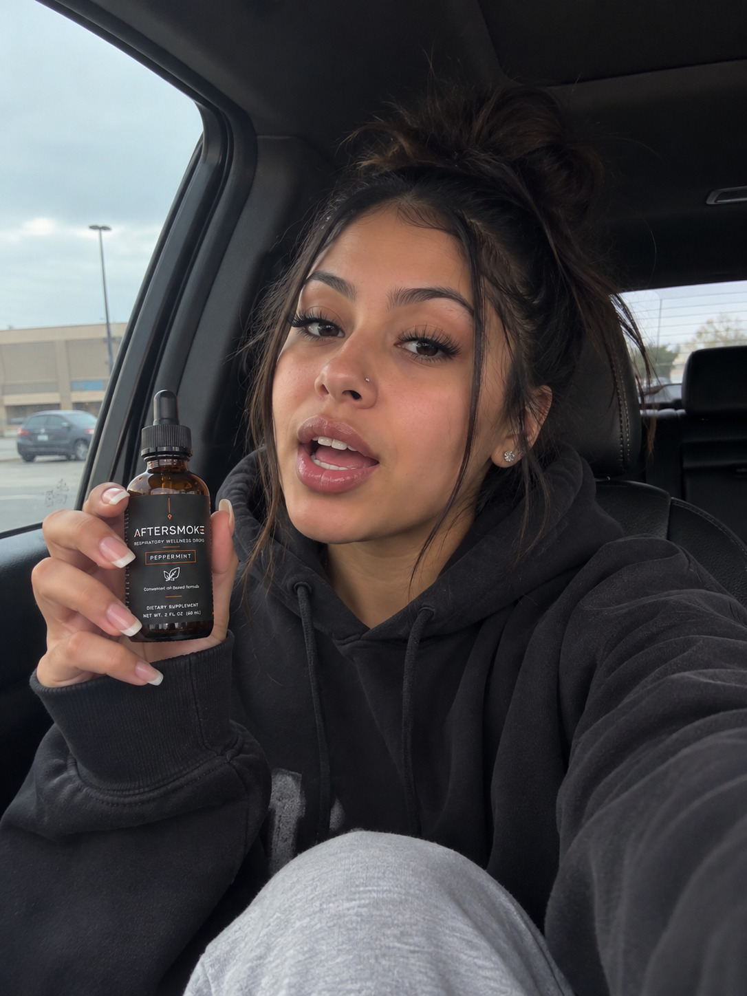 Real customer using AfterSmoke