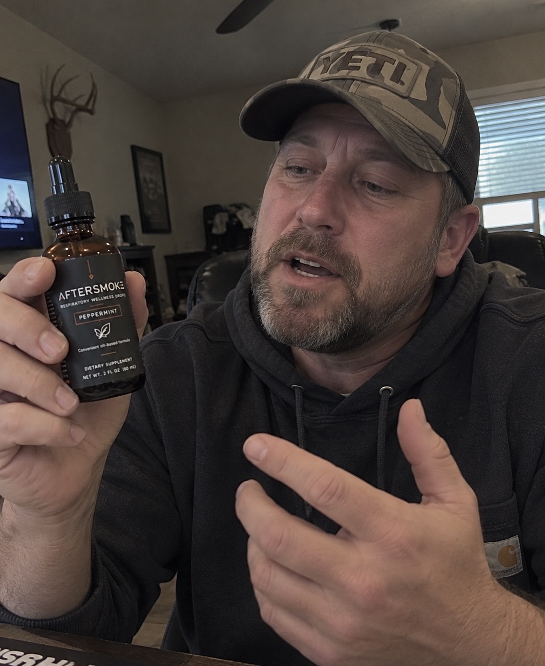 Real customer using AfterSmoke