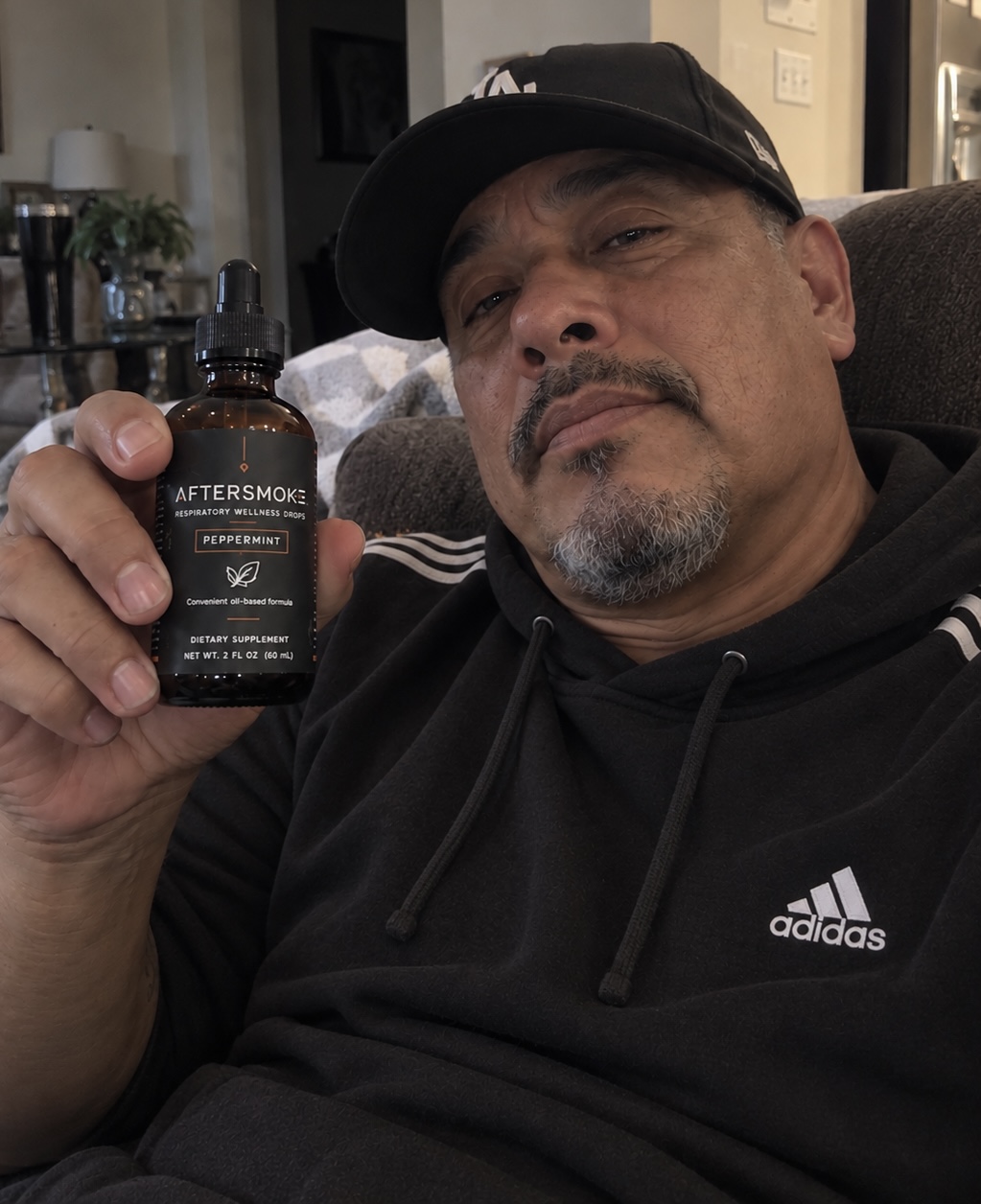 Real customer using AfterSmoke