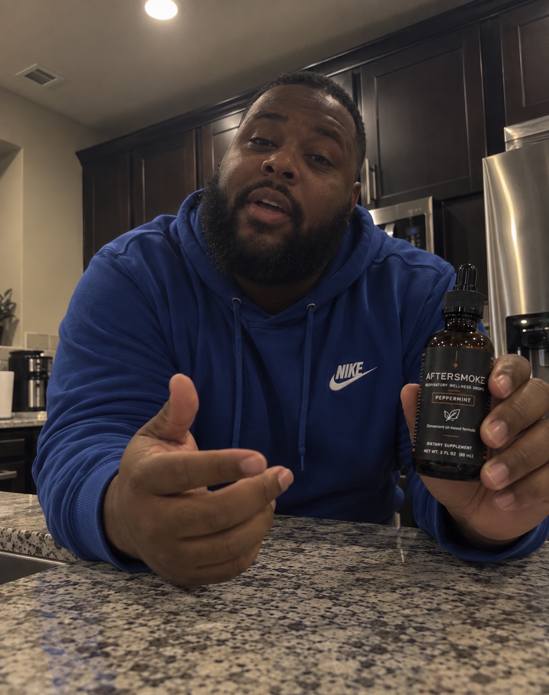Real customer using AfterSmoke